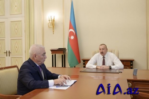 İlham Əliyev “Azərenerji” ASC-nin prezidentini qəbul etdi -