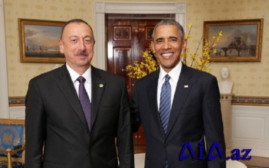 İlham Əliyev Barak Obama və Cozef Baydenlə görüşdü