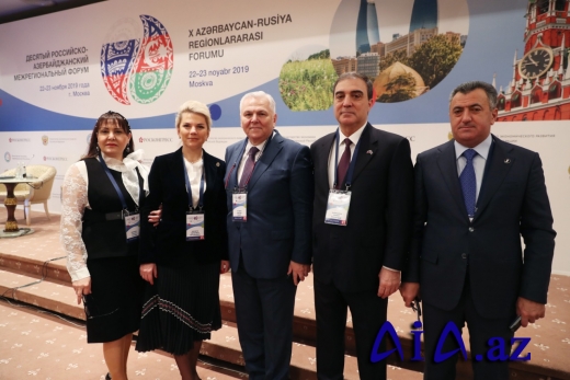 Moskva şəhərində Onuncu Rusiya-Azərbaycan Regionlararası Forumu keçirilib