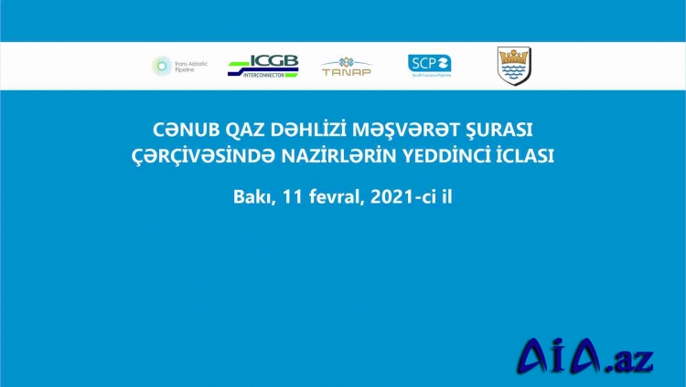 Cənub Qaz Dəhlizi Məşvərət Şurası çərçivəsində nazirlərin VII iclası keçiriləcək