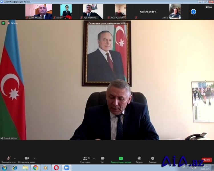 "Xocalı Soyqırımı bütün bəşəriyyətə qarşı törədilmiş cinayətdir" mövzusunda onlayn videokonfrans keçirildi