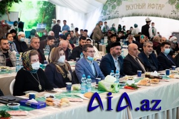 Heydər Əliyev Fondunun vitse-prezidenti Leyla Əliyevanın təşəbbüsü ilə Moskvada iftar süfrəsi açılıb