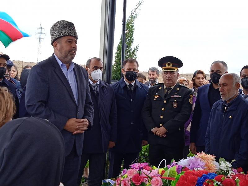 Samux rayonu Qədili kənd sakini, şəhid Ərəbov Orxan Ramiz oğlunun ildönümü qeyd edilib