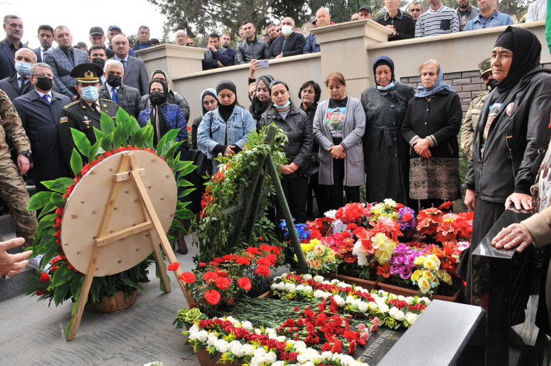 Abşeronda şəhidlərimizin il mərasimi keçirildi