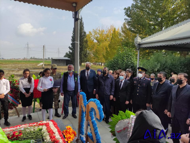 Samuxda Mürsəlzadə Elməddin Cəsur  oğlunun Vətən müharibəsində şəhid olmasının ildönümü qeyd olundu