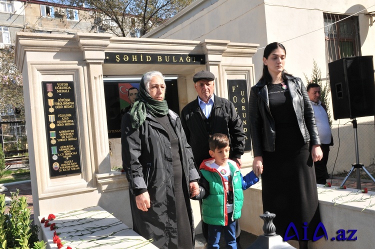 Abşeronda şəhid Fərid Məmmədovun xatirəsinə ucaldılan abidə-bulaq kompleksinin açılışı olub, il mərasimi keçirilib