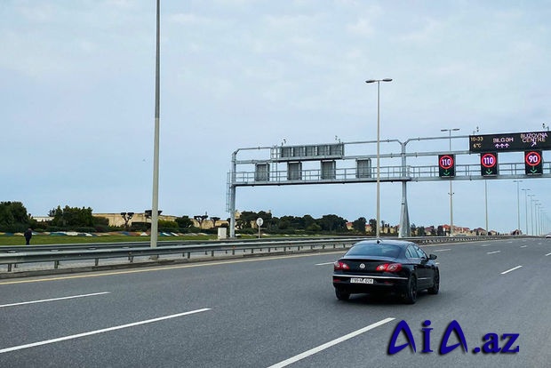 Hava şəraiti ilə əlaqədar yollarda sürət həddi endirildi