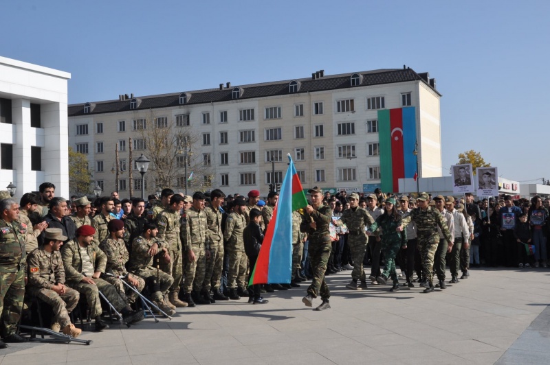 Sabirabad rayonunda 8 Noyabr – Zəfər Günü münasibəti ilə silsilə tədbirlər keçirilib