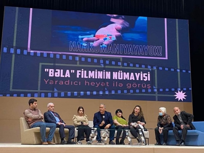 Bakı Gənclər Mərkəzi və Bakı Uşaq və Gənclər Teatrının birgə təşkilatçılığı ilə “Bəla” filmi nümayiş olunub