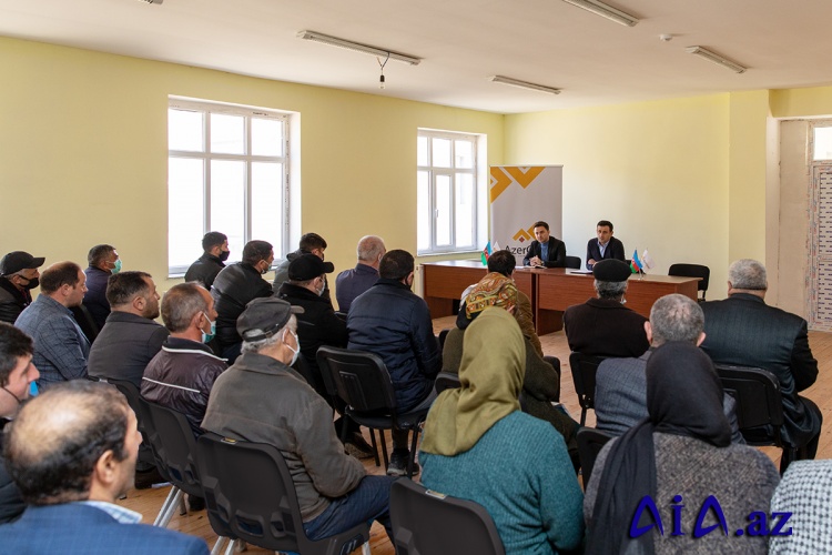 Daşkəsən rayonunda yerli sakinlər və arıçı fermerlərlə görüş keçirilib