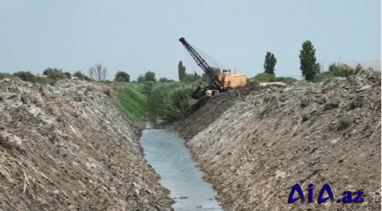 Yevlaxda 720 min kub metr həcmdə lildən təmizləmə işləri görülüb.