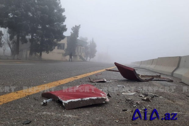 Salyanda yol qəzası baş verib, doqquz yaralı var