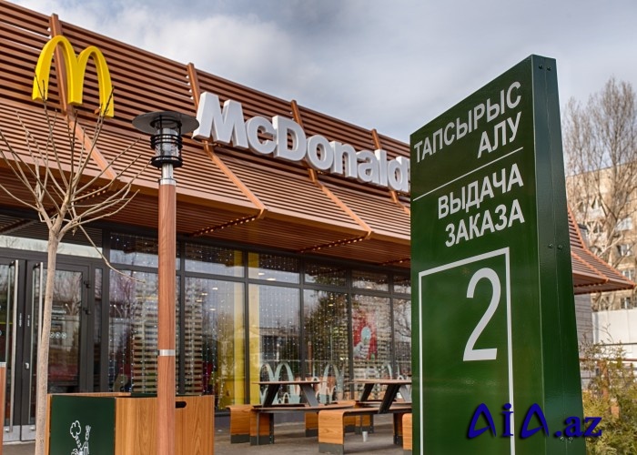 McDonald's Qazaxıstanda fəaliyyətini dayandırır