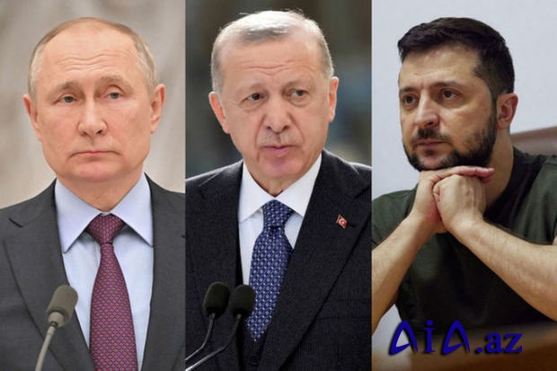 Çavuşoğlu: “Ərdoğan Putin və Zelenski ilə təmaslarını davam etdirəcək”