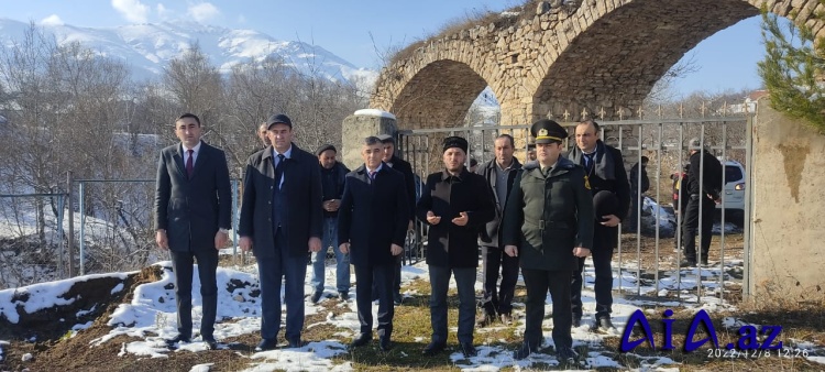 Gədəbəy rayonunda Şəhid Əliyev Bəybala Fazil oğlunun məzarı ziyarət olunub