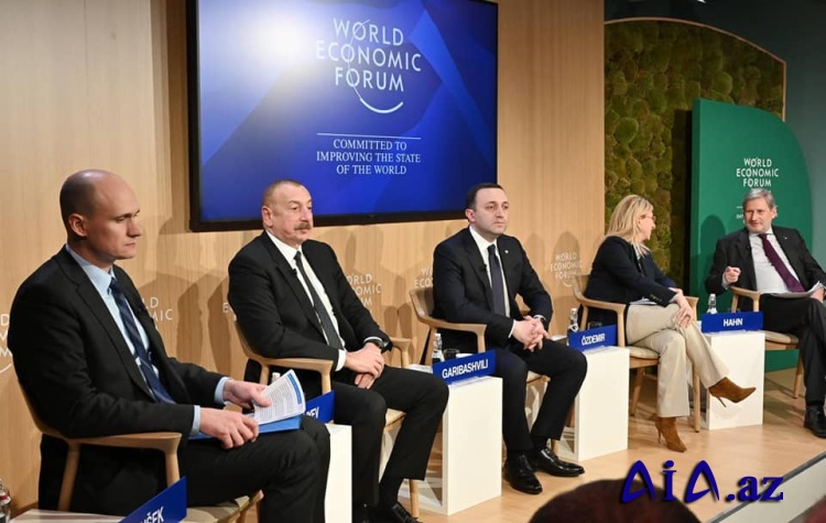 DAVOS İQTISADİ FORUMU: AZƏRBAYCAN DÜNYADA İNKİŞAF EDƏN ÖLKƏ KİMİ TANINIR