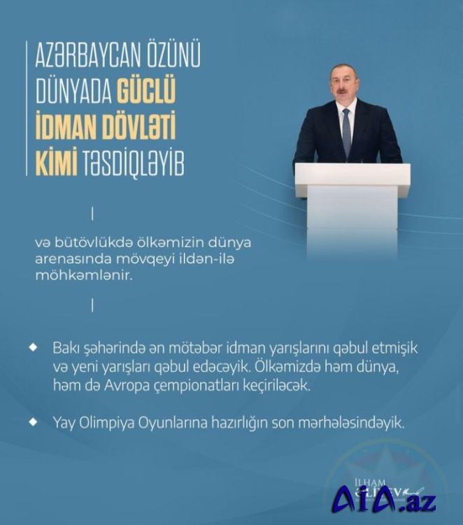 İdmana dövlət dəstəyi