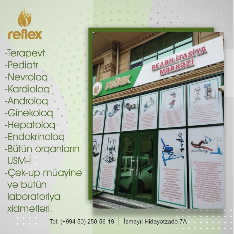"Reflex" Reabilitasiya Mərkəzində DİPLOMSUZ "HƏKİM" -
