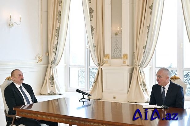 İlham Əliyev Prezidentin Laçın üzrə xüsusi nümayəndəsini qəbul etdi