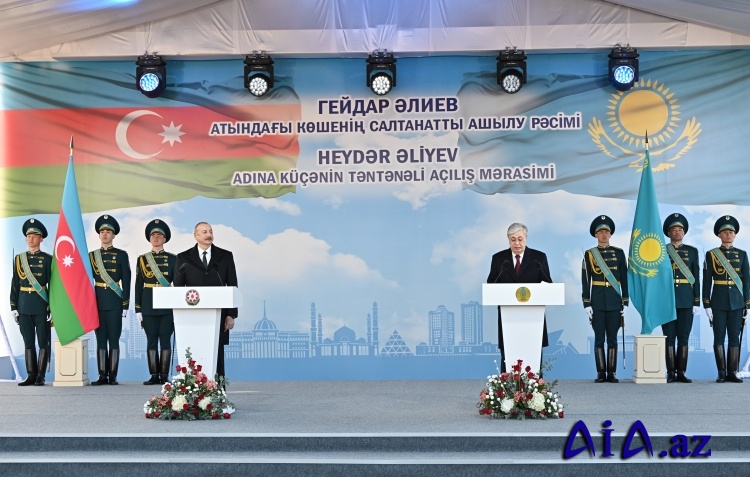 Azərbaycan-Qazaxıstan münasibətləri yeni mərhələdə...