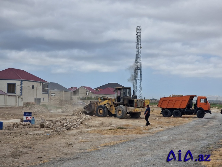 Bakıda gecə ilə 60 sot torpaq zəbt olundu - Dövlət qurumları hərəkətə keçdi