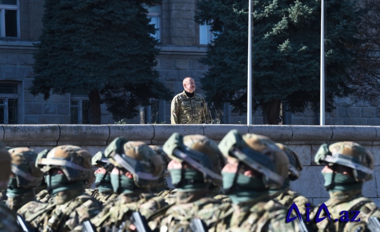 Xankəndində hərbi paradın keçirilməsi Azərbaycanın zəfərinin təntənəsidir