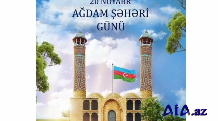 Dağıdılmış Ağdam şəhəri erməni vəhşiliyinin şahididir.