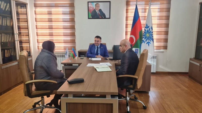 Elnur Allahverdiyev seçiciləri ilə görüş keçirdi