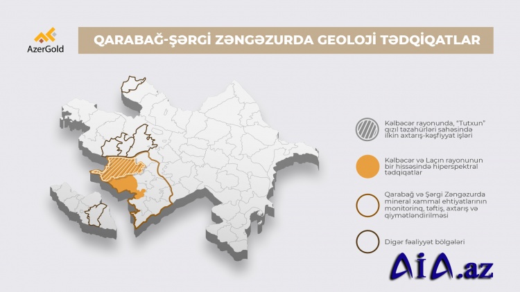 “AzerGold” QSC Qarabağ və Şərqi Zəngəzurda fəaliyyətini genişləndirir