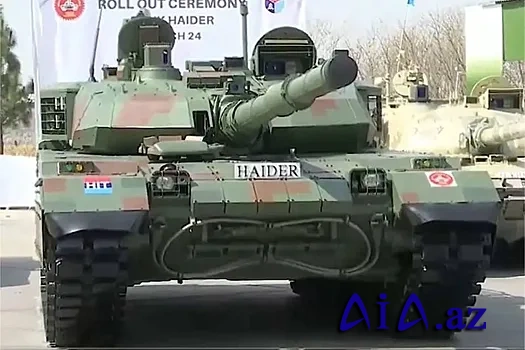 Pakistan yeni Haider tankını təqdim edib