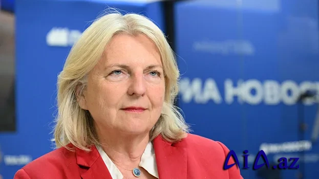 Karin Kneissl Rusiyanı Şərqin bir hissəsi adlandırıb