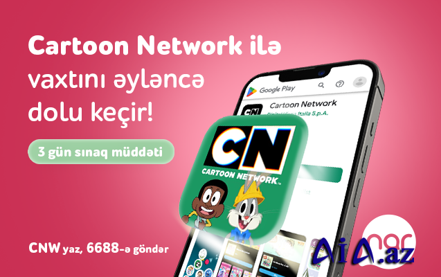 “Nar” yüksək keyfiyyətli “Cartoon Network” oyunlarına giriş imkanı təqdim edir