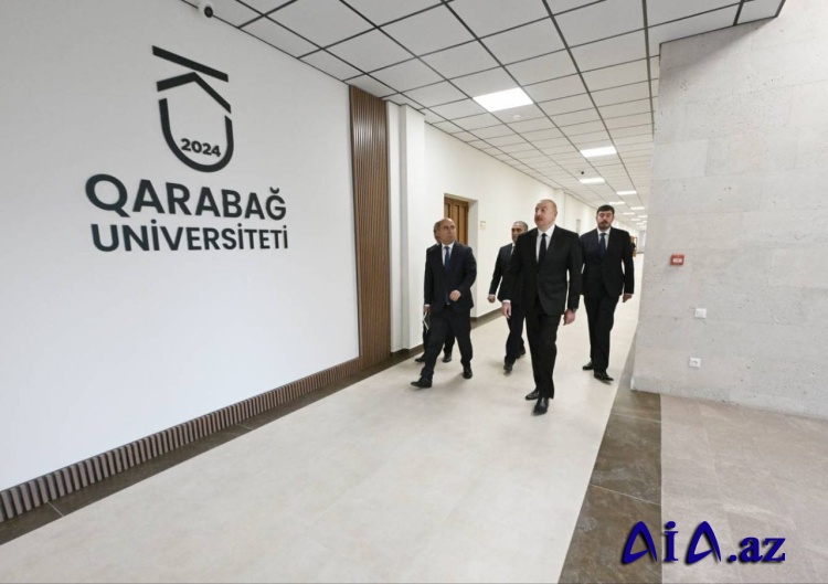 Qarabağ Universiteti Cənab Prezident İlham Əliyevin şah əsərlərindən biridir