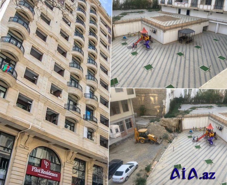 Pilot Residence" MTK ilə bina sakinləri arasında qalmaqal böyüyür - Sakinlər Prezidentə müraciət etdilər