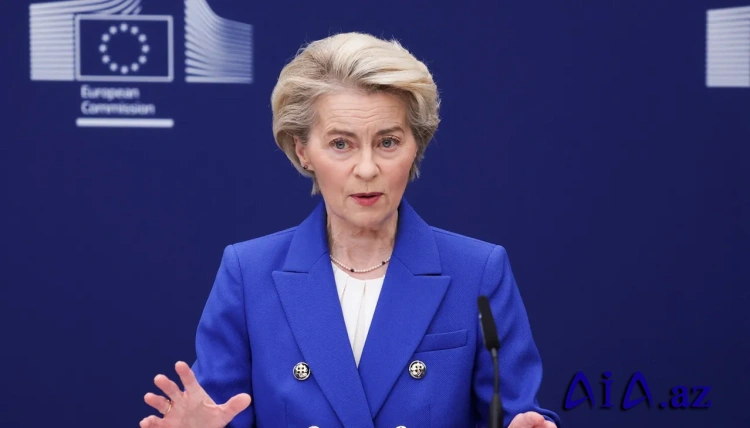 Von der Leyen Avropada yüksək səviyyəli hərbi hərəkətliliyə nail olmağa çağırıb