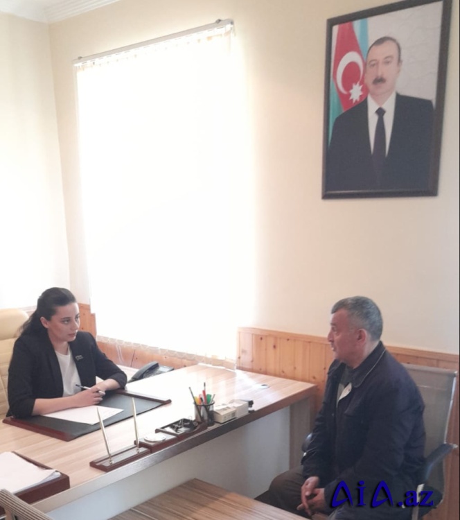 Milli Məclisin deputatı seçicilərlə görüşüb