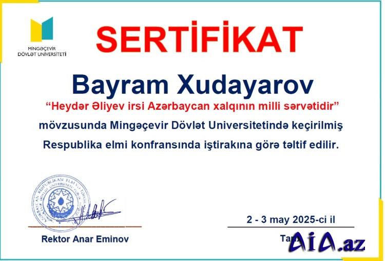Heydər Əliyev irsi Azərbaycan xalqının milli sərvətidir