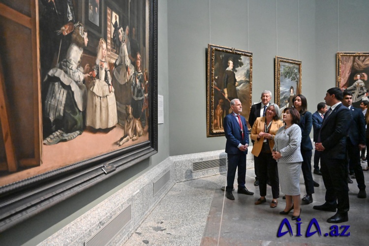 Milli Məclisin nümayəndə heyəti Madriddə Prado muzeyində olub