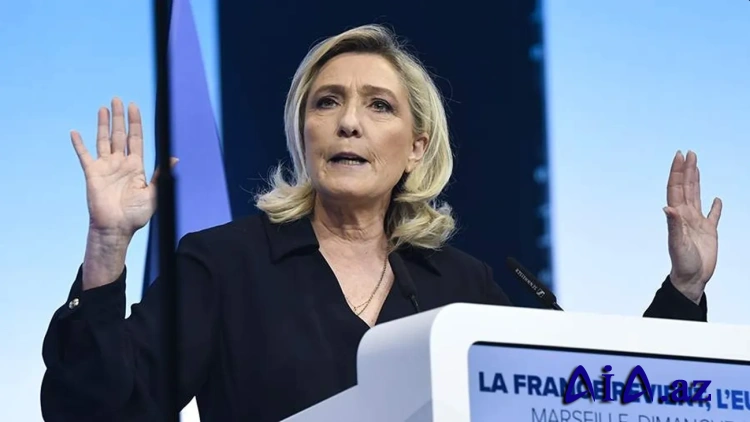 BFMTV: Le Pen Fransa seçkilərində iştirak qadağası ilə bağlı AİHM-ə şikayət etmək qərarına gəlib