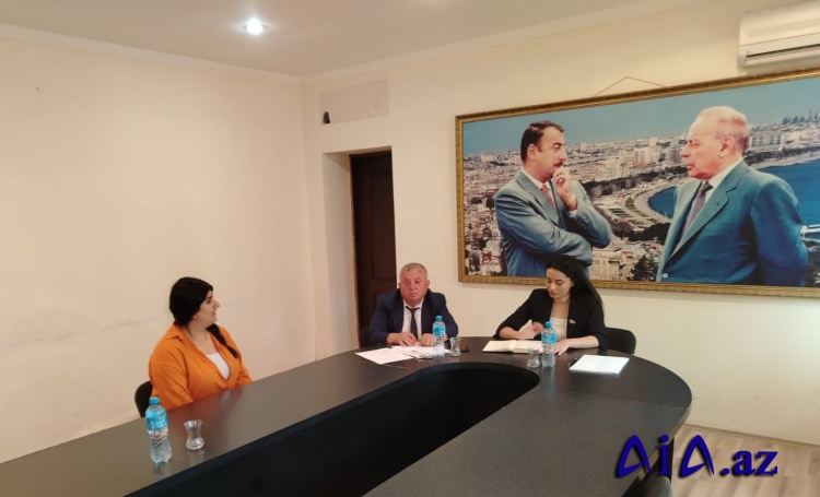 Milli Məclisin deputatı Səbinə Xasayeva vətəndaşlarla görüşdü