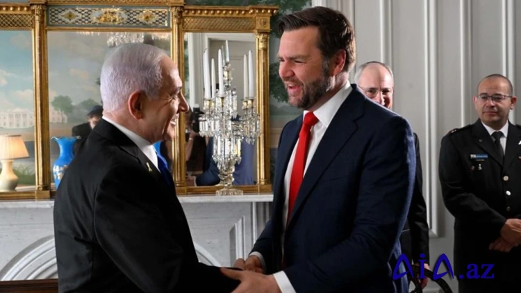 Netanyahu ABŞ-ın vitse-prezidenti Vans ilə görüşüb