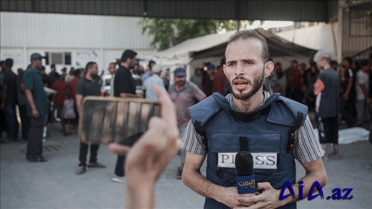 Qəzzada aclıq aksiyası keçirən jurnalist: Uşaqlar hər gün aclıqdan ölərkən mənim başqa çarəm yox idi