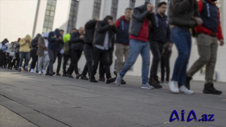 Ankarada son bir həftədə müxtəlif cinayətlərə görə axtarışda olan 844 nəfər tutulub