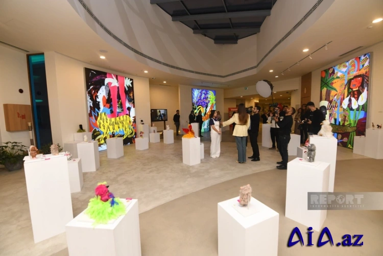 "Nine Senses Art Center"də xeyriyyə sərgisi keçirilib