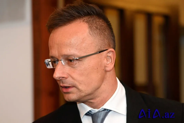 Szijarto Zelenskinin Macarıstana qarşı iddialarına cavab verib