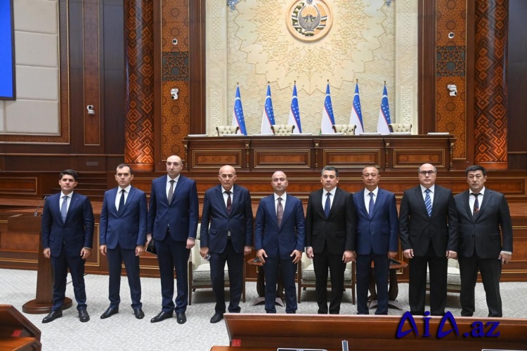 Milli Məclis Aparatının nümayəndə heyəti Özbəkistanda səfərdədir