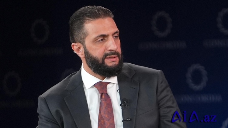 Suriya prezidenti Şara bildirib ki, İsraillə təhlükəsizlik danışıqları yüksək mərhələyə çatıb