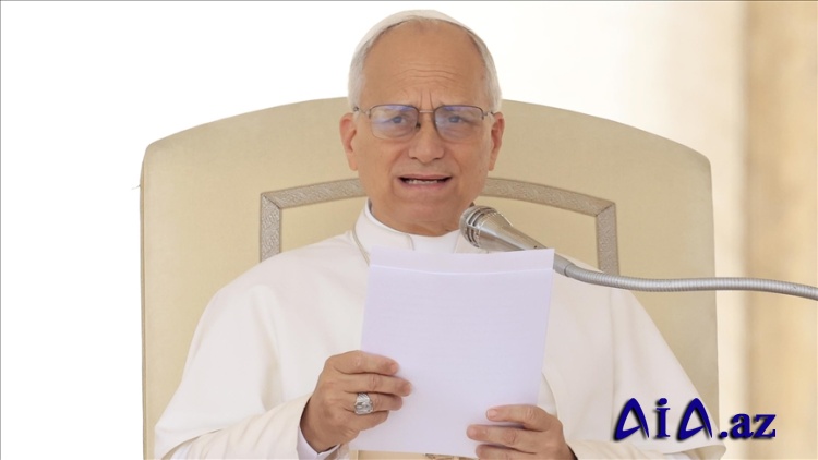 Papa XIV Leo Qəzzada atəşkəsə və beynəlxalq humanitar hüquqa hörmət etməyə çağırıb