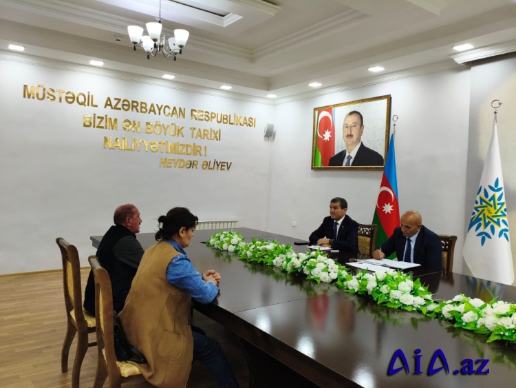 Milli Məclisin deputatı Bədəl Bədəlov seçicilərlə görüşüb