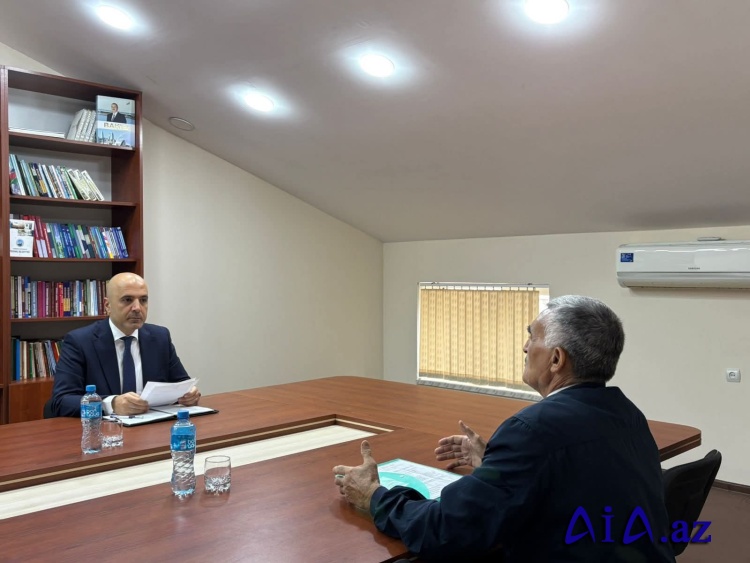 Milli Məclisin deputatı Göydəniz Qəhrəmanov vətəndaşların növbəti qəbulunu keçirib